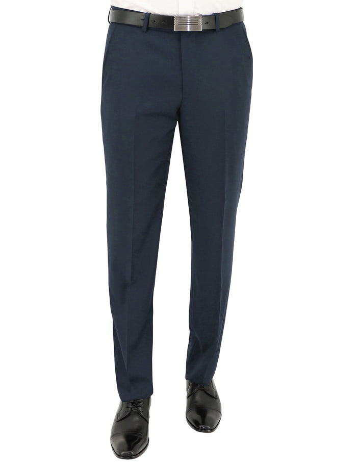 Edward 106 French Navy Australian Merino Wool Suit Trouser
