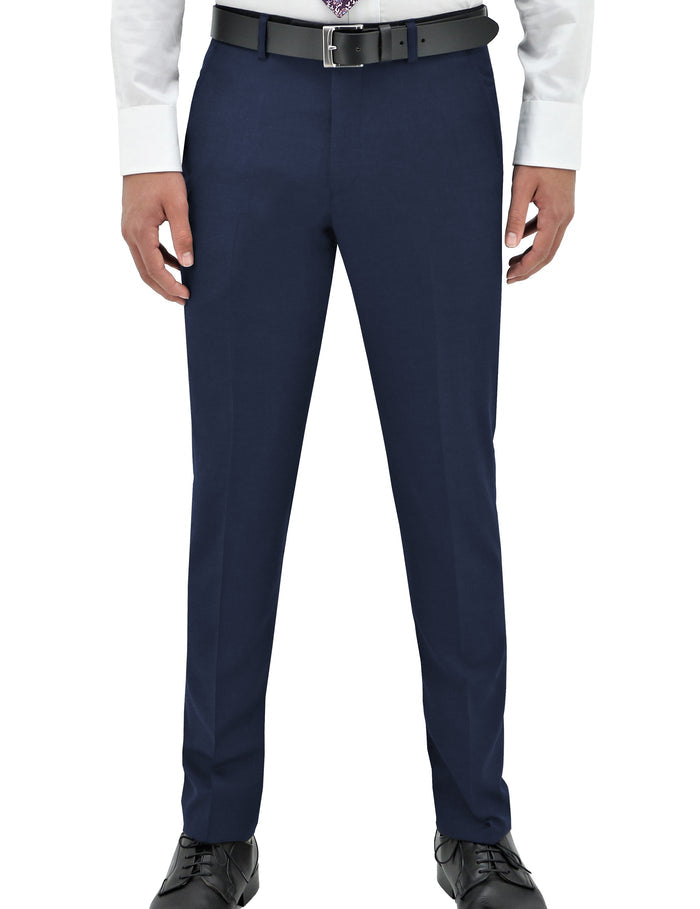 Edward 106 Royal Blue Australian Merino Wool Suit Trouser