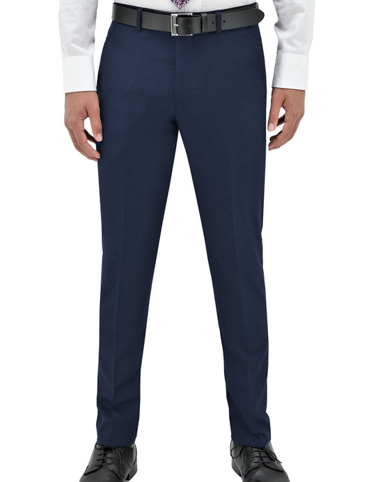 Edward 106 Royal Blue Australian Merino Wool Suit Trouser