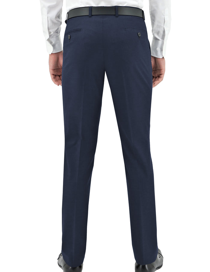 Edward 106 Royal Blue Australian Merino Wool Suit Trouser