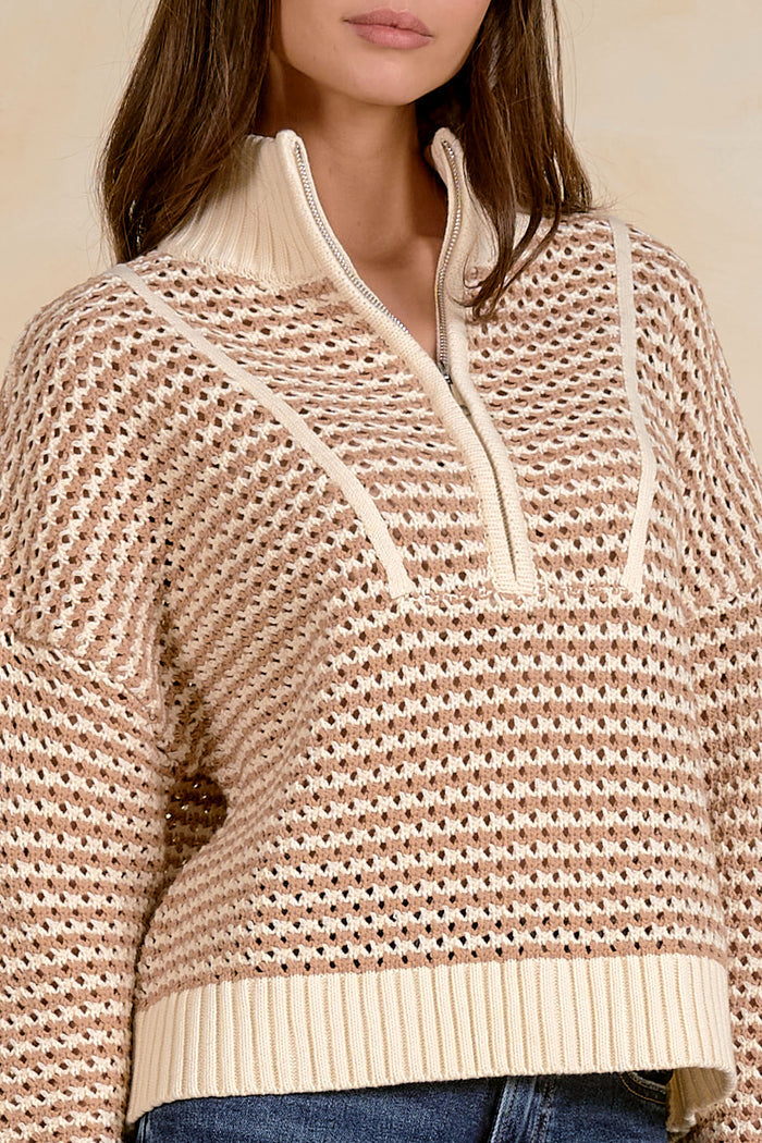 ELAN Natural Sweater