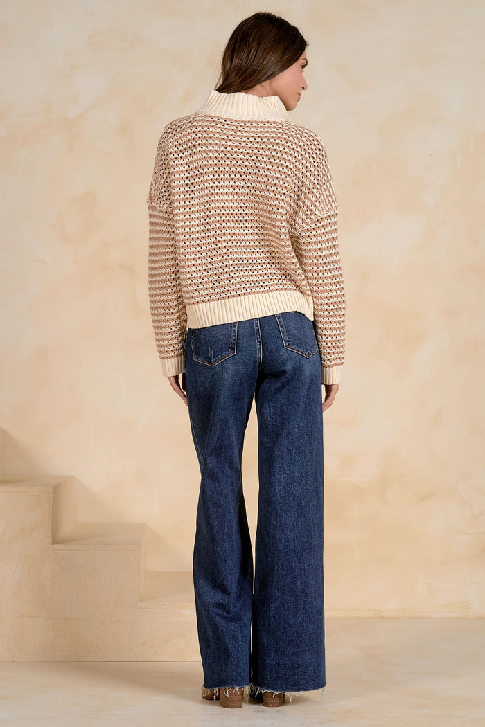 ELAN Natural Sweater