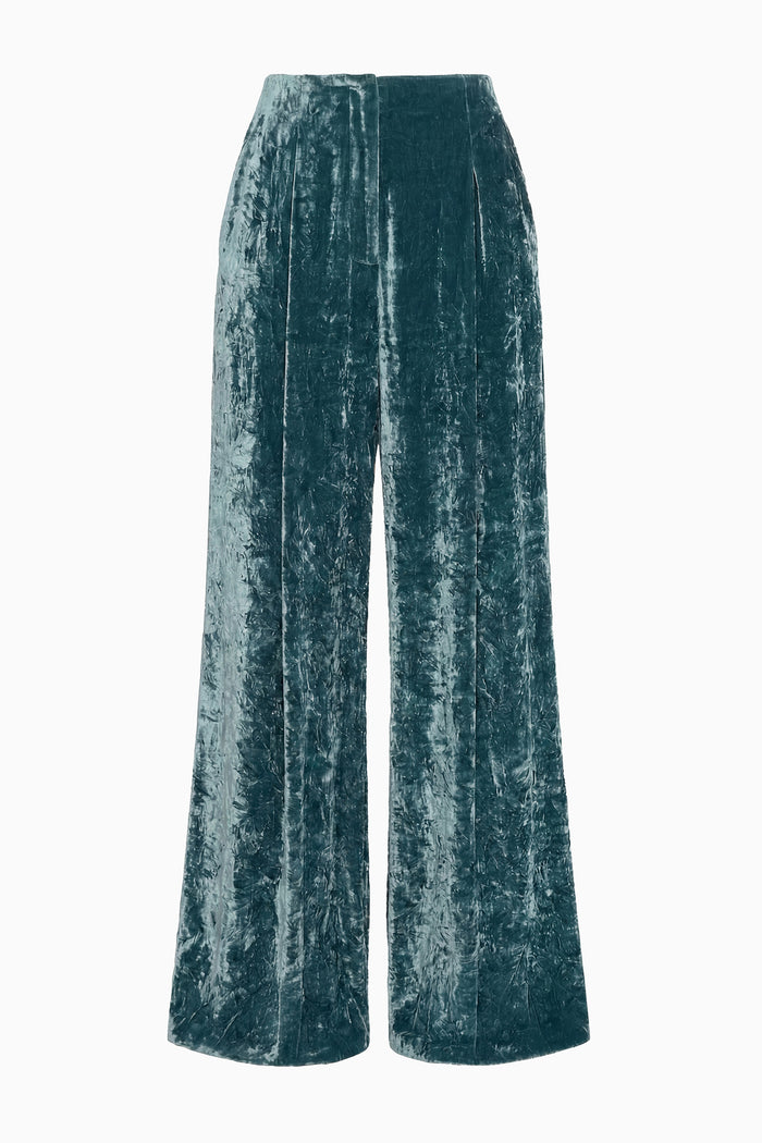 Elan Velvet Pant - Jadeite