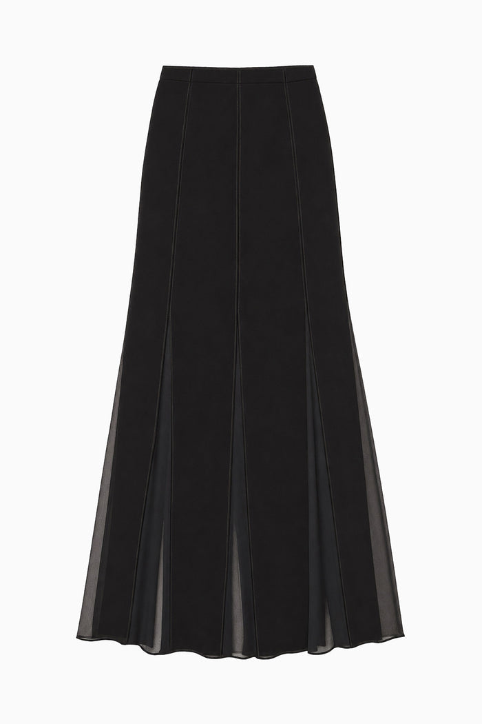 Elia Midi Skirt - Noir