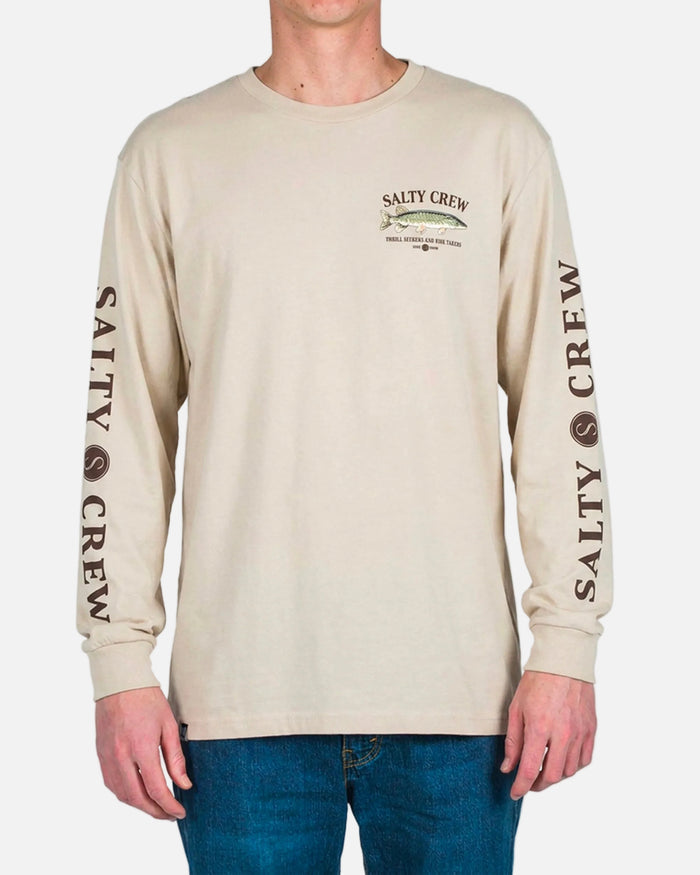 Euro Pike Premium L/S Tee - Moonbeam