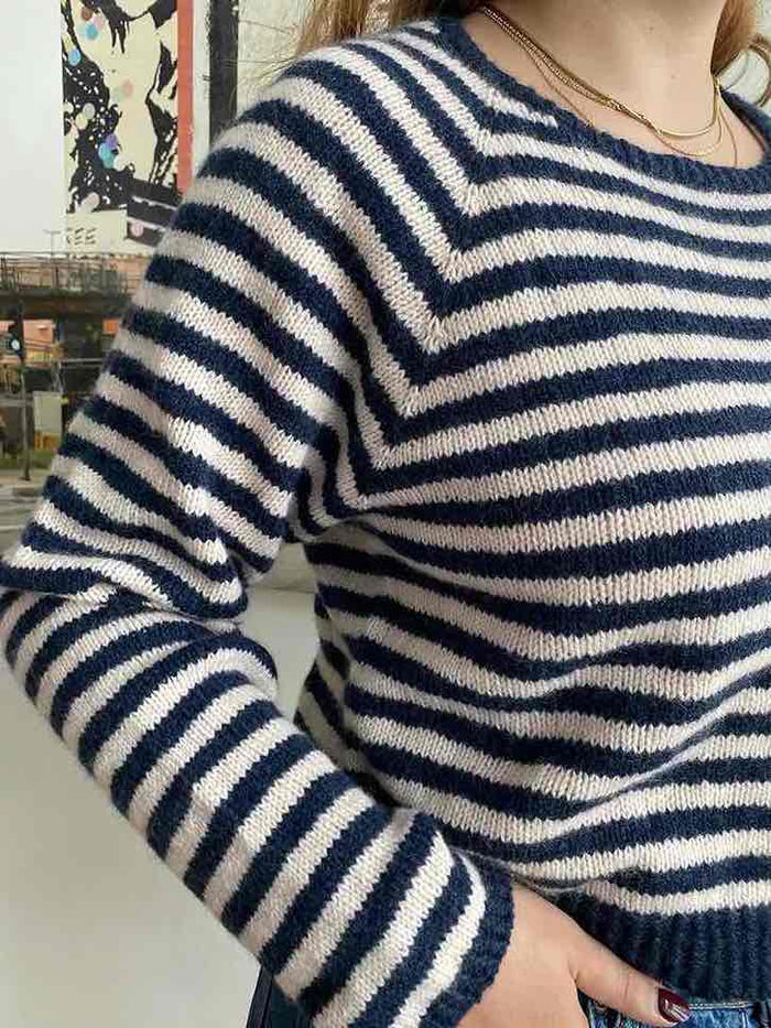 Eva Tee long sleeves, No 2 knitting kit