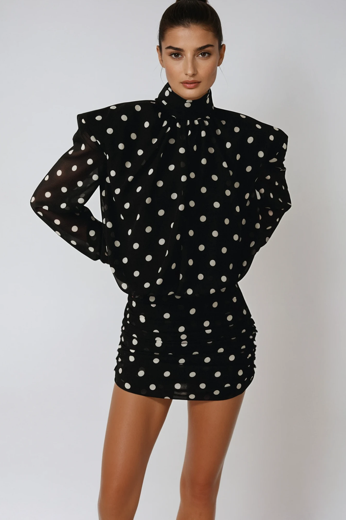 faiz-long-sleeve-dot-mini-dress