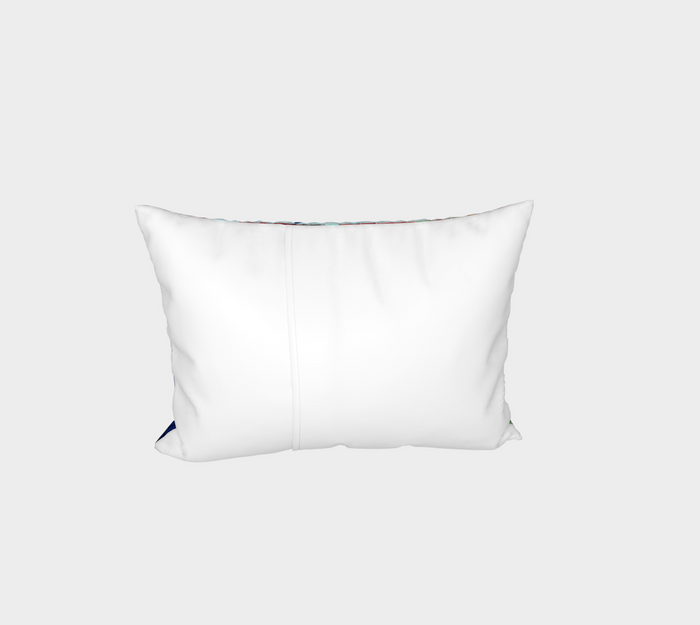 "Fall Garden" Bed Pillow Sham (Blue, Greed, Red)