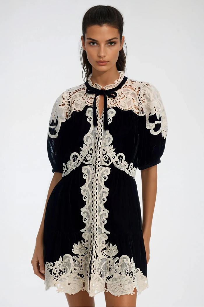 farzad-puff-sleeve-deconstruct-cochet-mini-dress
