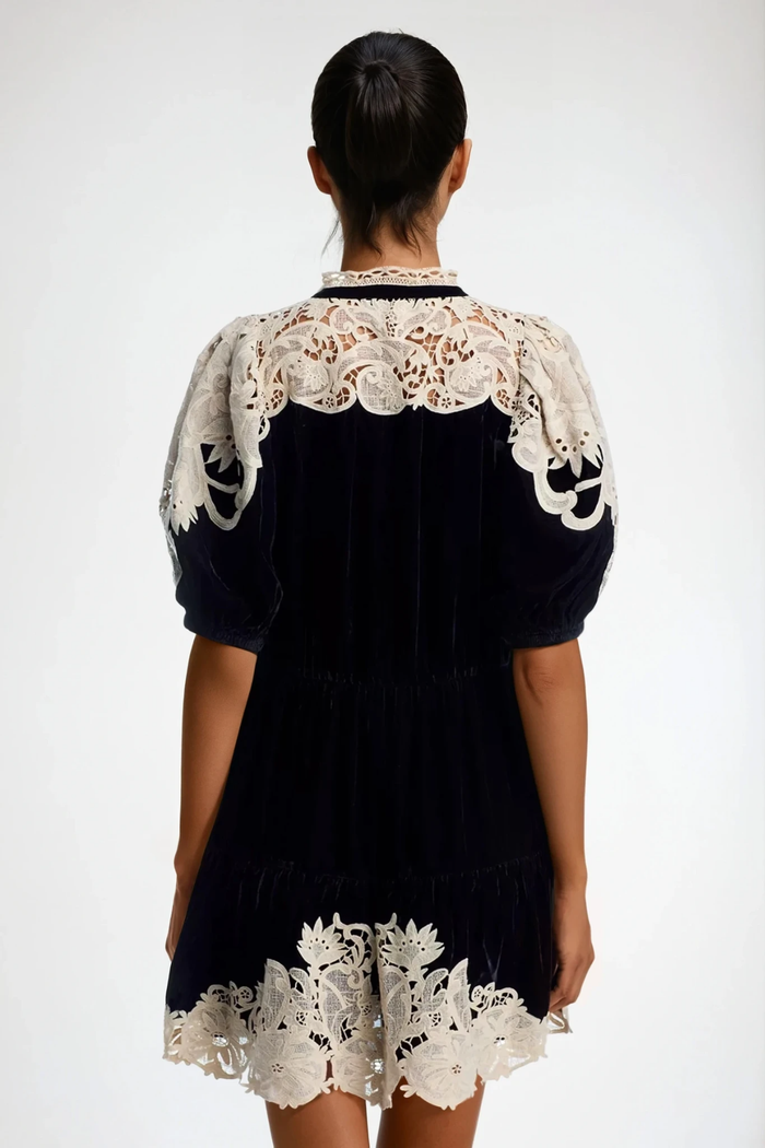 farzad-puff-sleeve-deconstruct-cochet-mini-dress