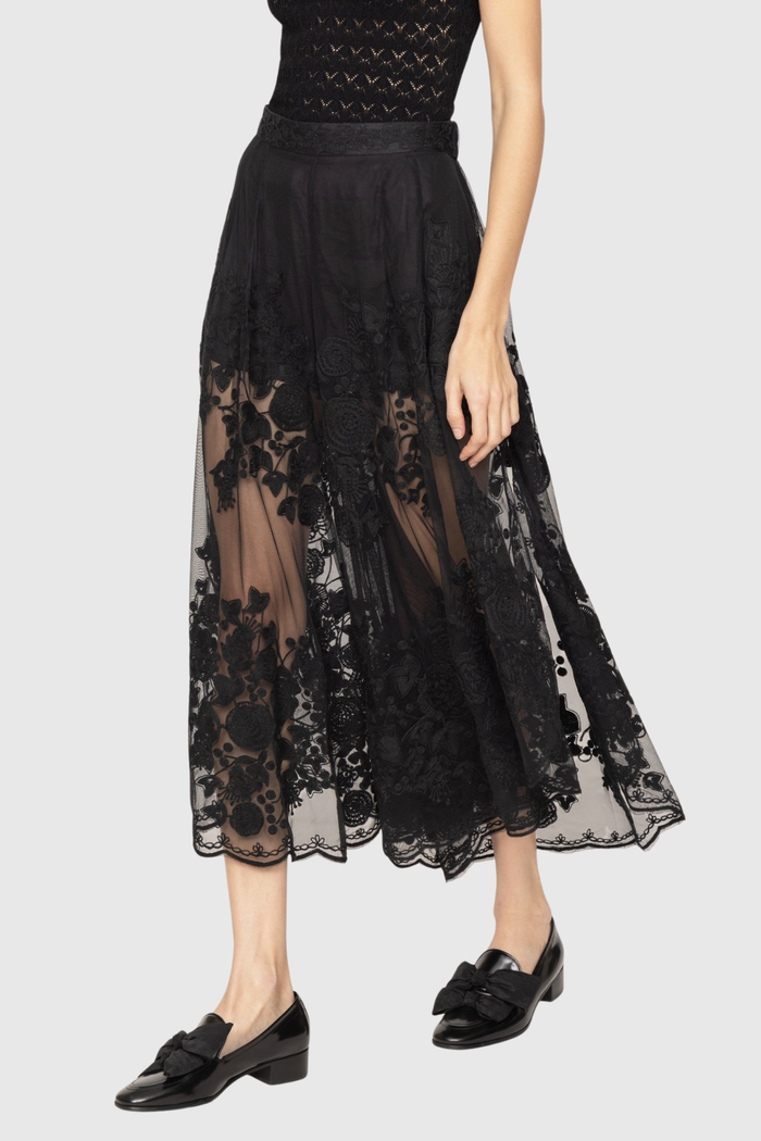 faunus-embroidered-floral-mesh-maxi-skirt-in-black