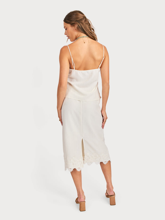 Fawn Lace Trim Cami