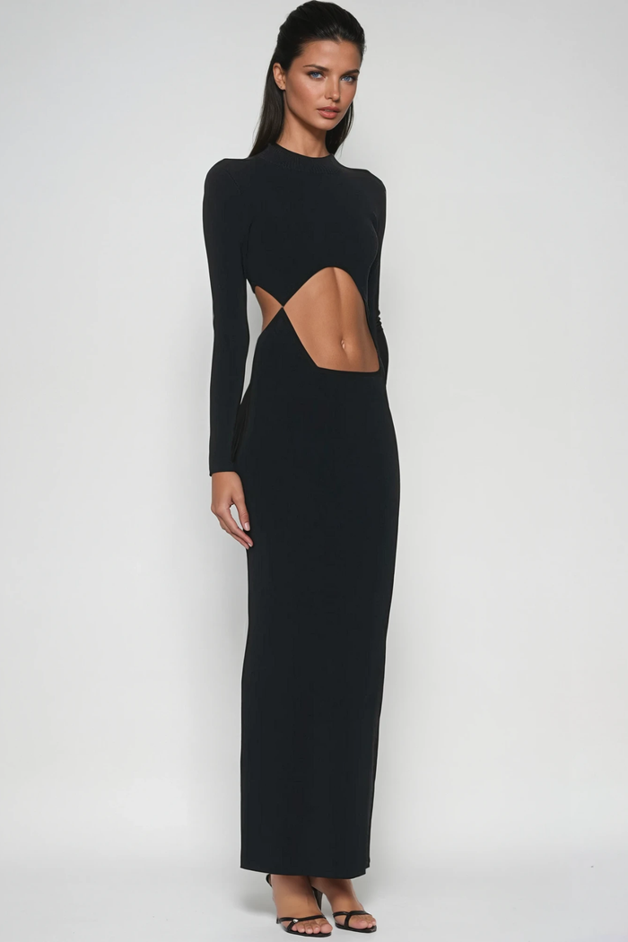 febe-cutout-asymmetric-maxi-dress
