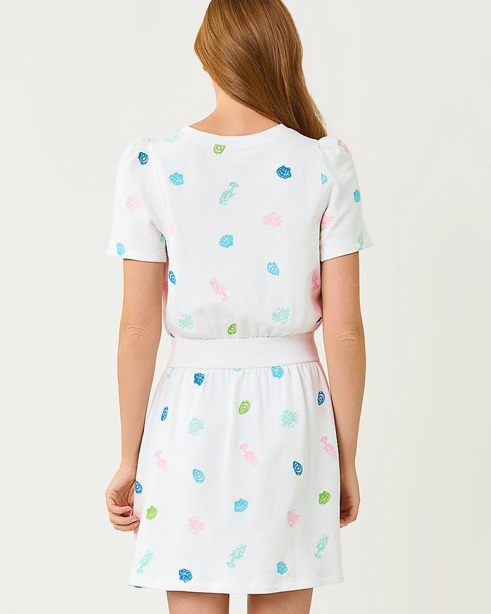 Lilly Pulitzer - Fenn Dress - Multi Beach Treasure Embroidery