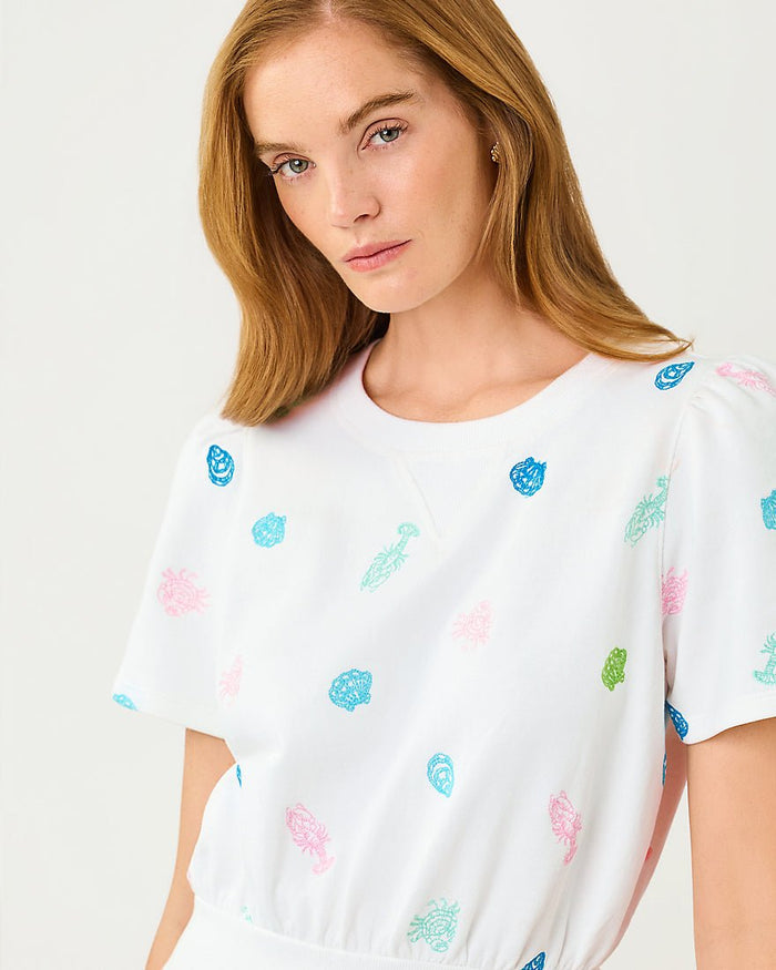 Lilly Pulitzer - Fenn Dress - Multi Beach Treasure Embroidery