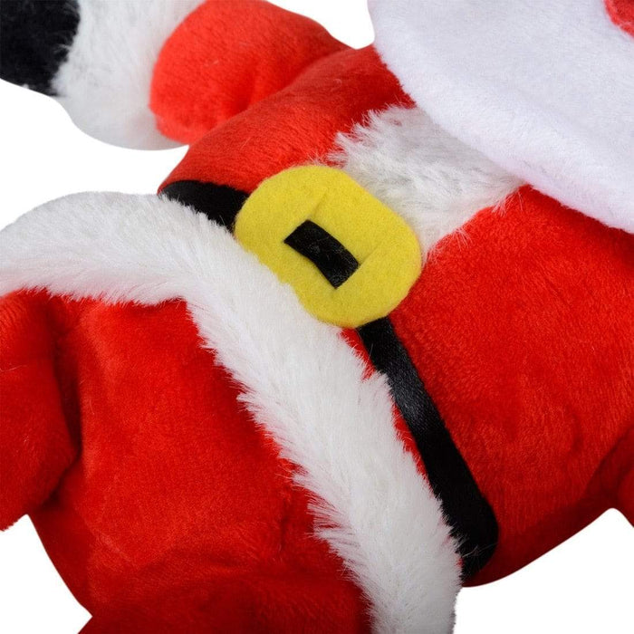 Festive Laughing Funny Santa Christmas Decoration Xmas