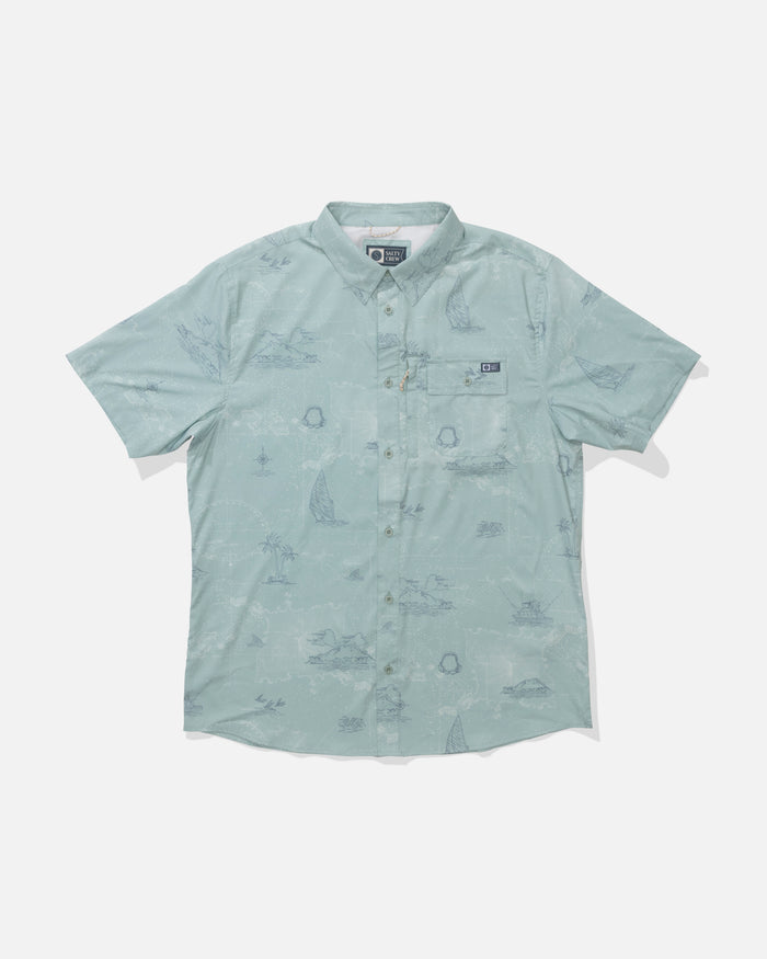 Flagship Uv Button Up - Jade