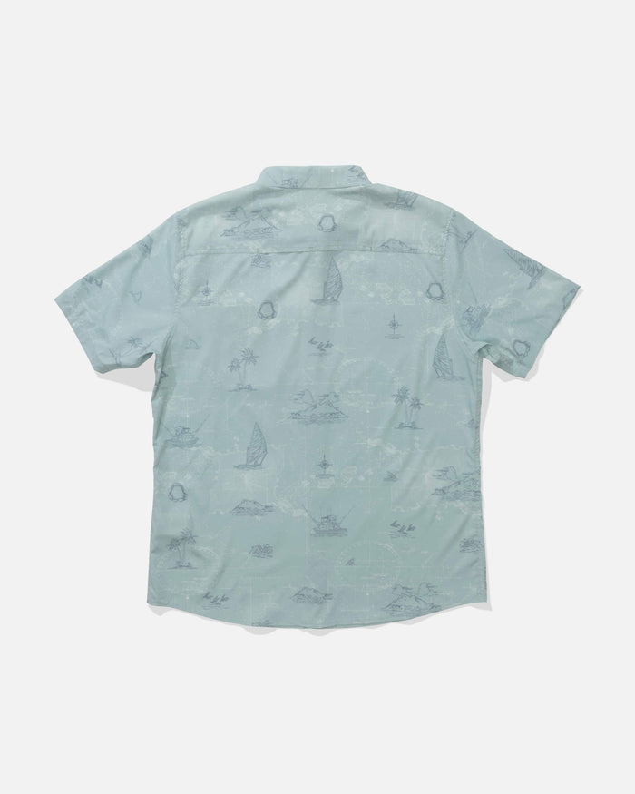 Flagship Uv Button Up - Jade