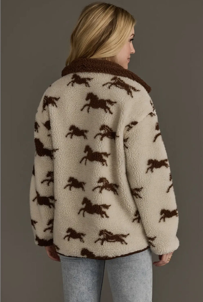 Fleece Horse Jacket