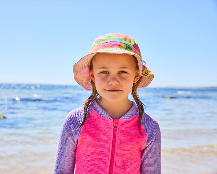 Follow The Sun Yellow Beach Hat