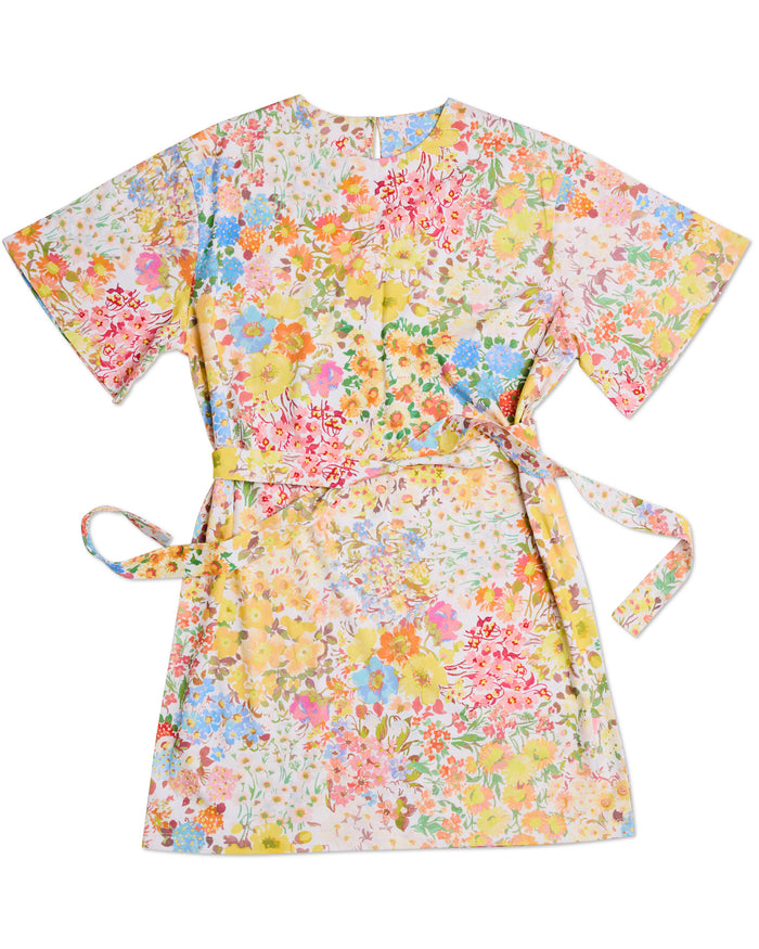 Forever Floral Butter Adult Organic Cotton Everyday Dress