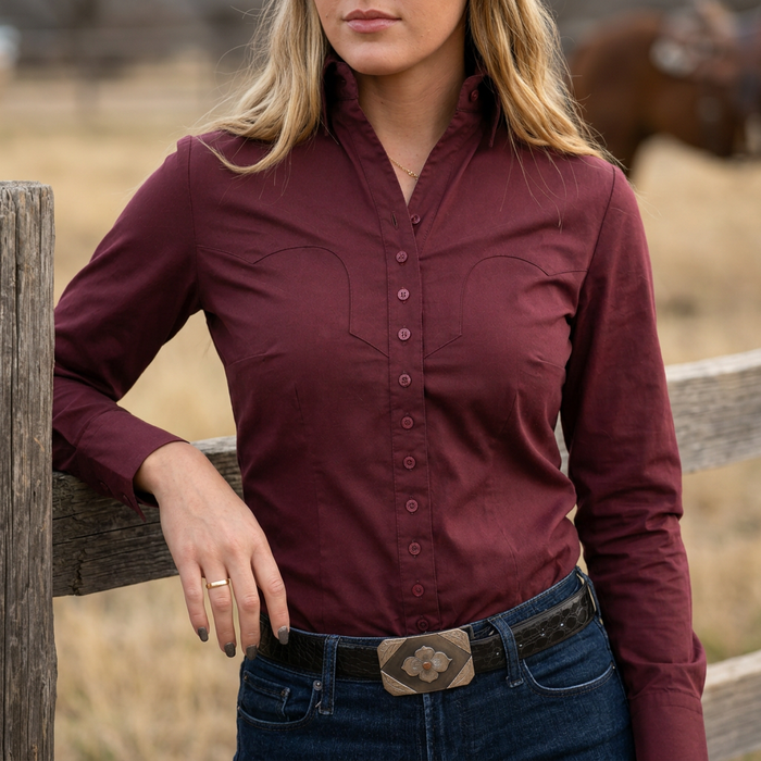 Frank & Rio Women's Cool Ride Western Shirt — XS — view 1