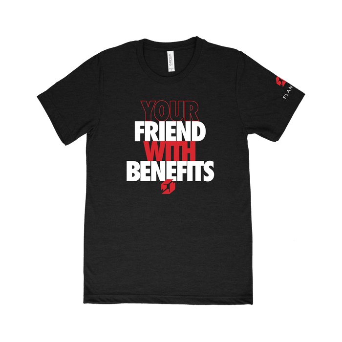 Friends with Benefits Shirt 2.0 - Black (Unisex)