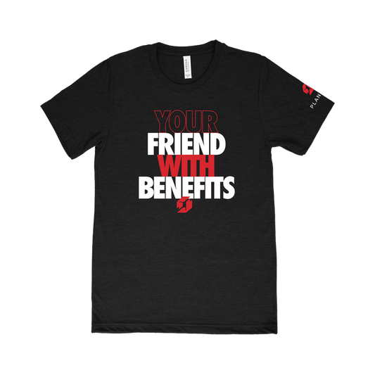 Friends with Benefits Shirt 2.0 - Black (Unisex)