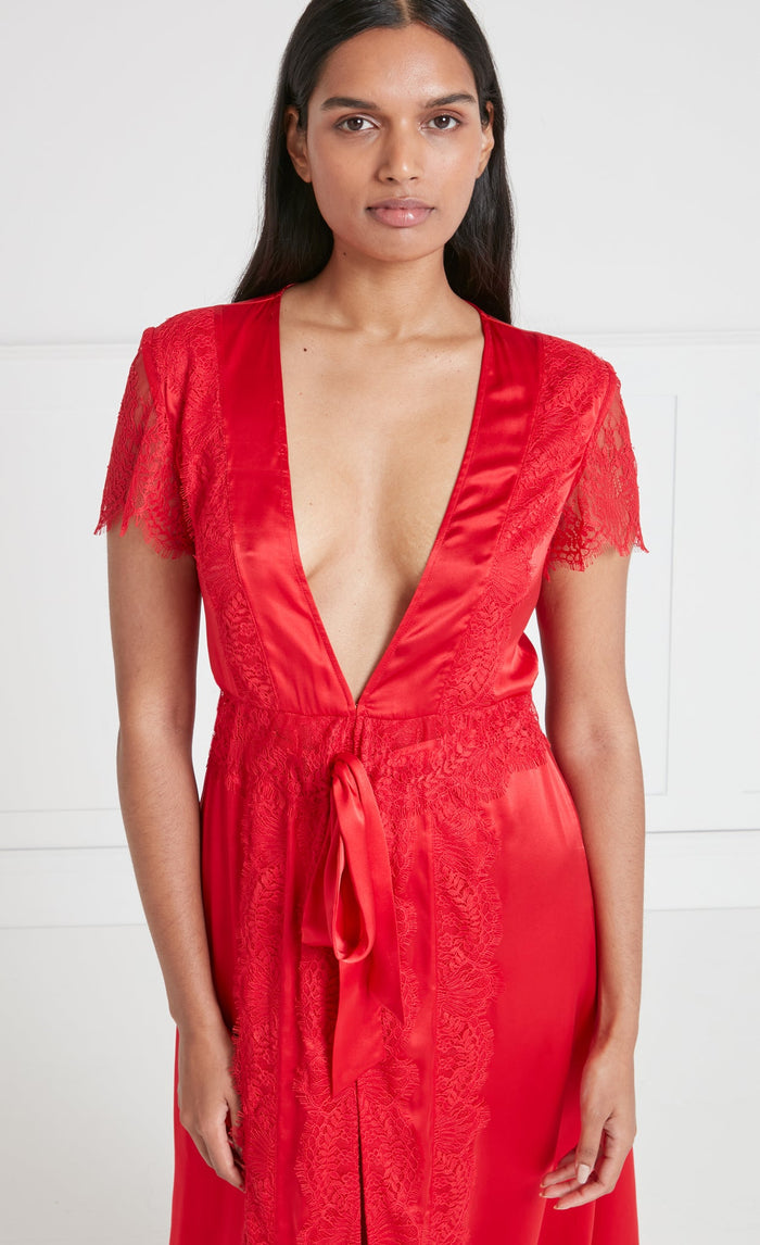 Gaia Robe - Red