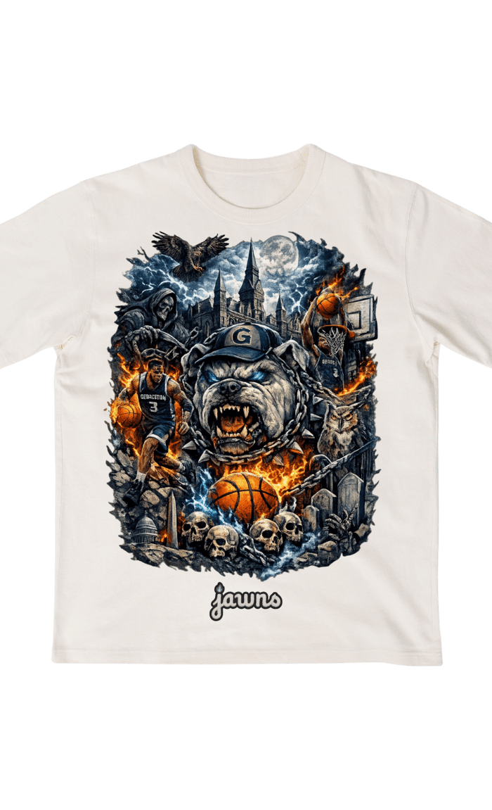 Georgetown Hoyas Godspeed Streetwear Basketball Shirt - T-Shirt - Jawns on Fire Sneakers & Shoes