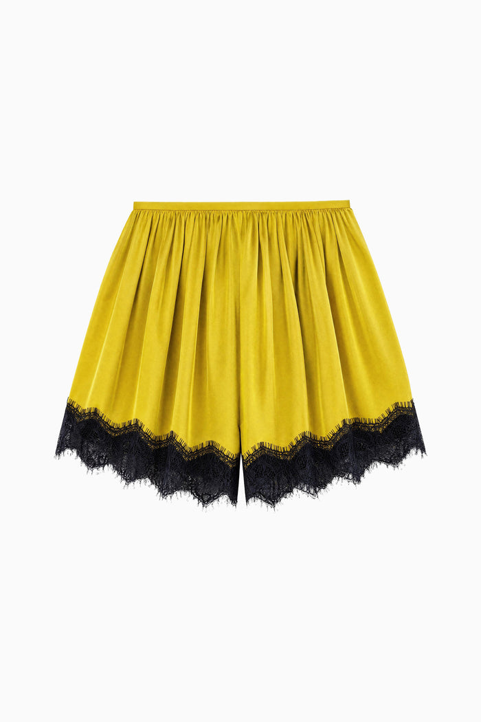 Georgina Silk Short - Citrine
