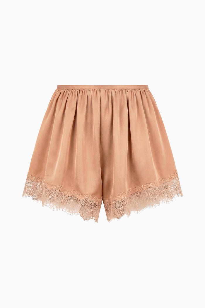 Georgina Silk Short - Macaroon