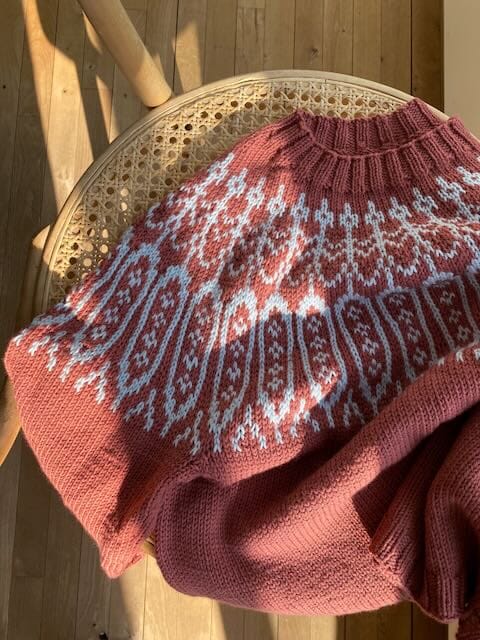 Gerdur Icelandic Sweater, No 3 knitting kit