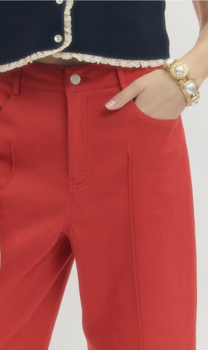 Ginger Red Jeans