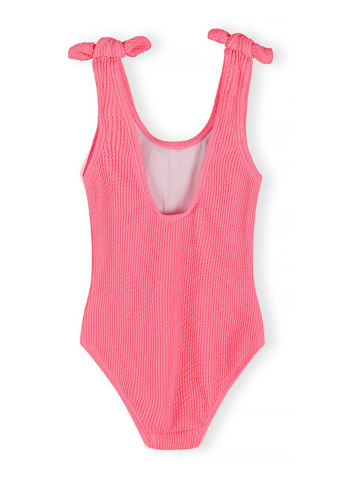 Swimsuits 2-Pack, Fruit Print & Pink Ribbed - 3