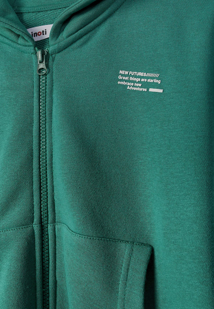 Zip Hoodies 2-Pack, Grey & Petrol - 7
