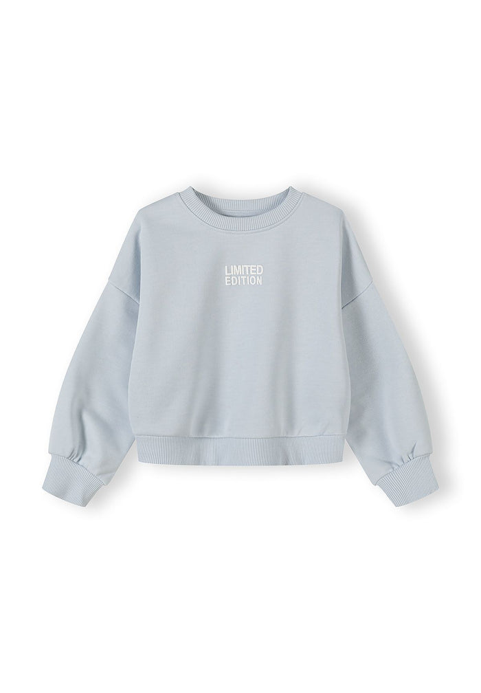 Sweatshirt and Shorts Set, Limited Edition, Light Blue - 2