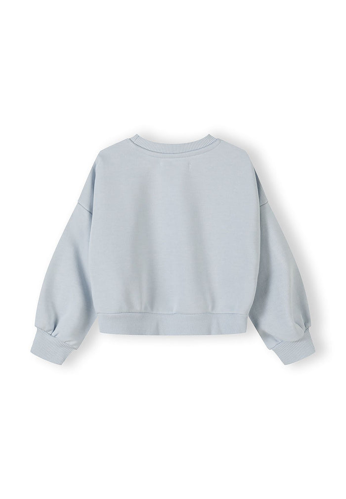 Sweatshirt and Shorts Set, Limited Edition, Light Blue - 3