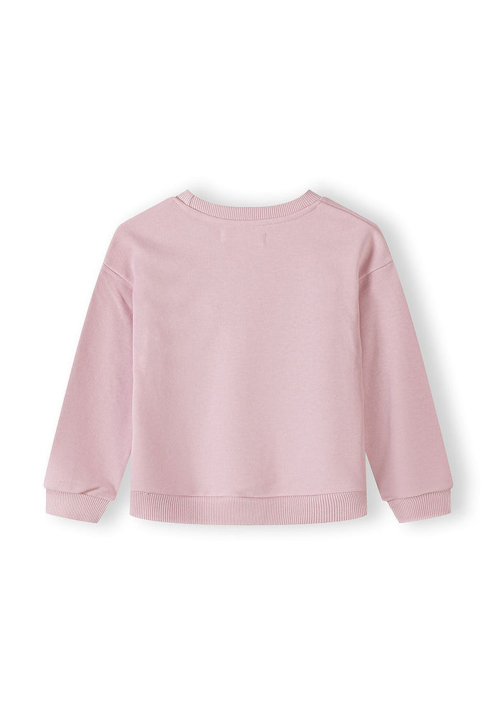 Sweatshirt 2-Pack, Bunny & Bow Print, Pink Beige - 3