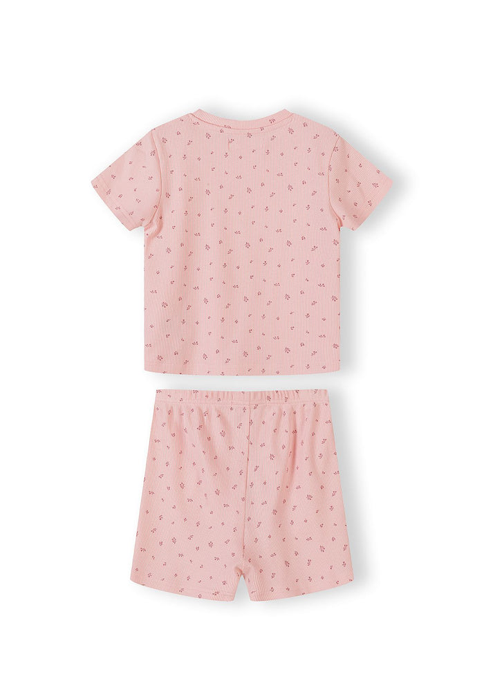 Pyjamas 3-Pack Floral Print Pink Cream - 5
