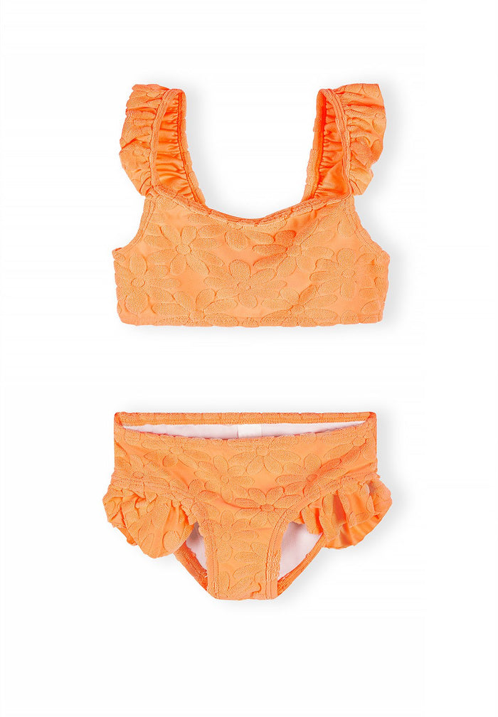 Bikini 2-Pack, Striped & Textured, Pink Orange - 5