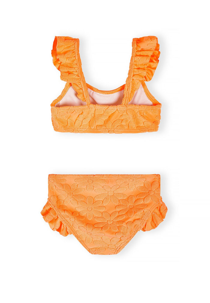 Bikini 2-Pack, Striped & Textured, Pink Orange - 6