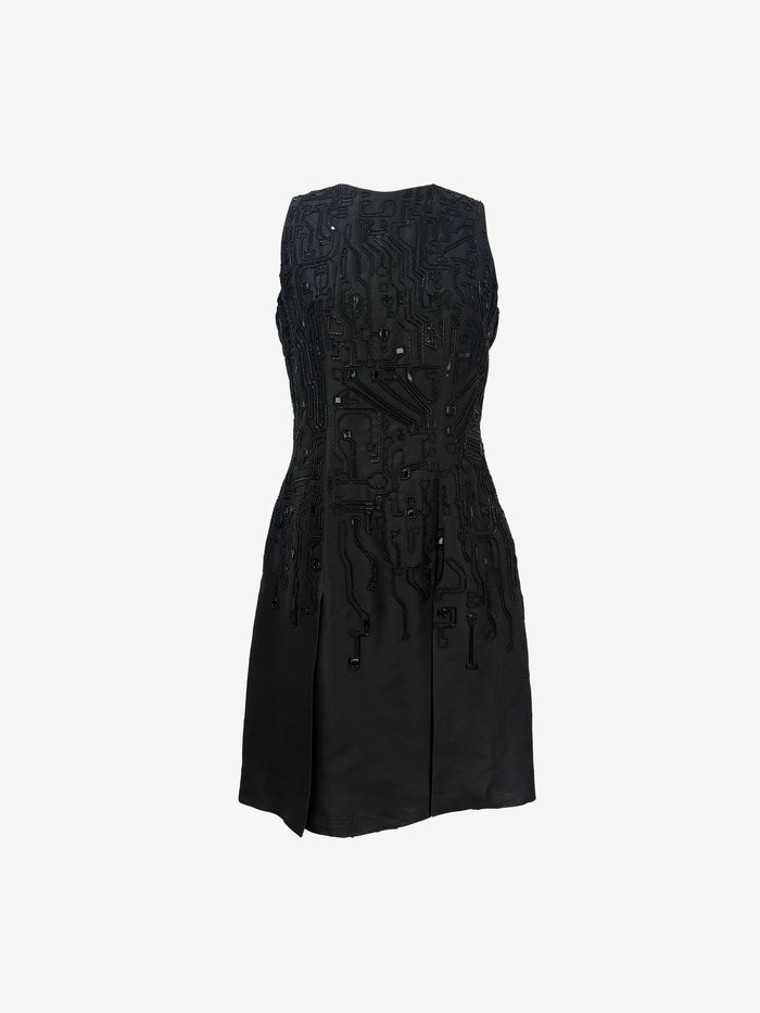 Givenchy Couture Black Beaded Dress