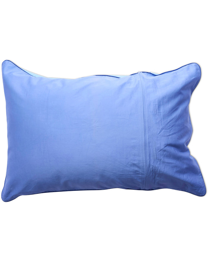 Glow In Blue Bamboo Cotton Pillowcases
