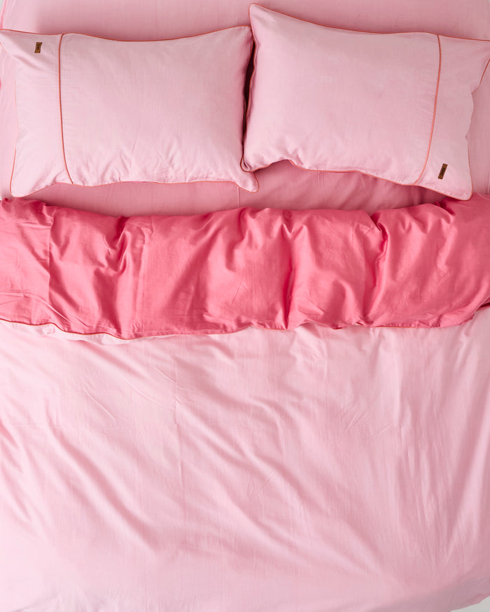 Glow In Pink Bamboo Cotton Pillowcases