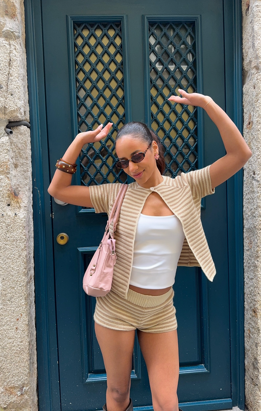 Goldie Stripe Reversible Top