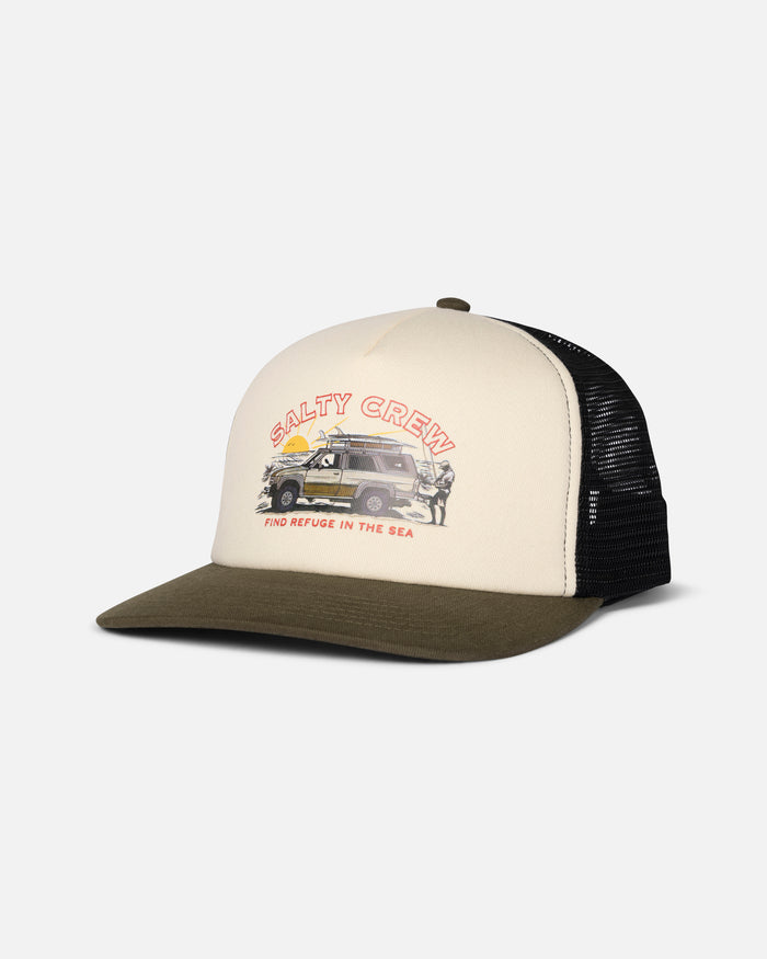 Good Times Trucker - Dark Olive