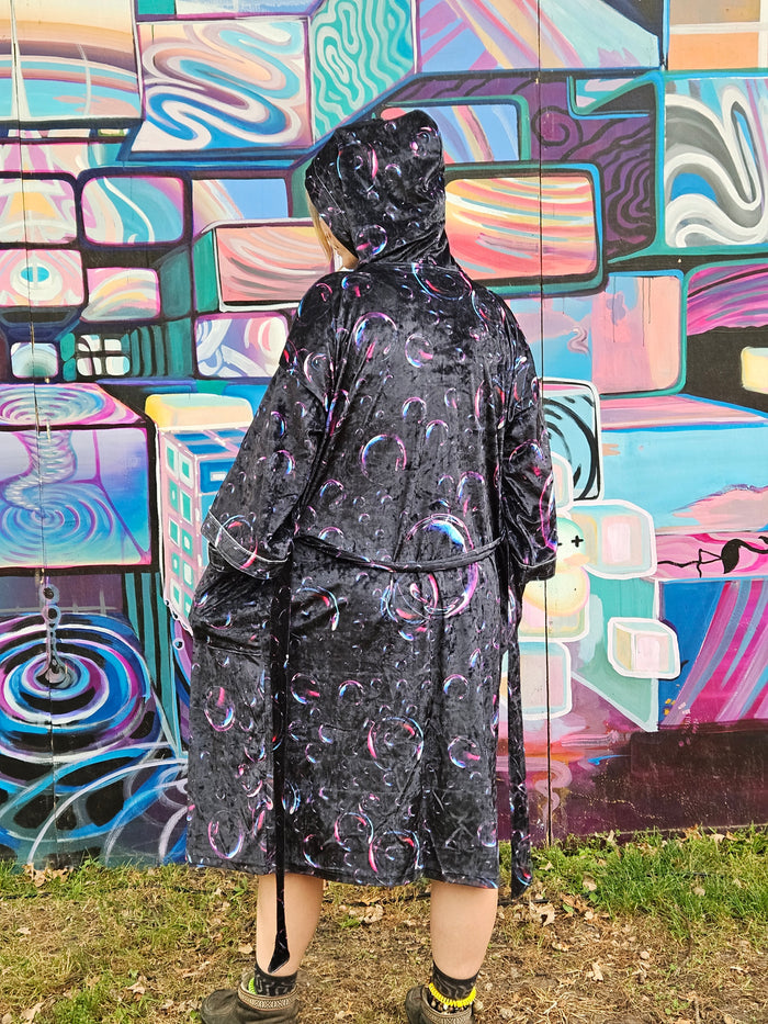 🫧 Ground Score x Singer Bubble Control Velvet Hooded Robe