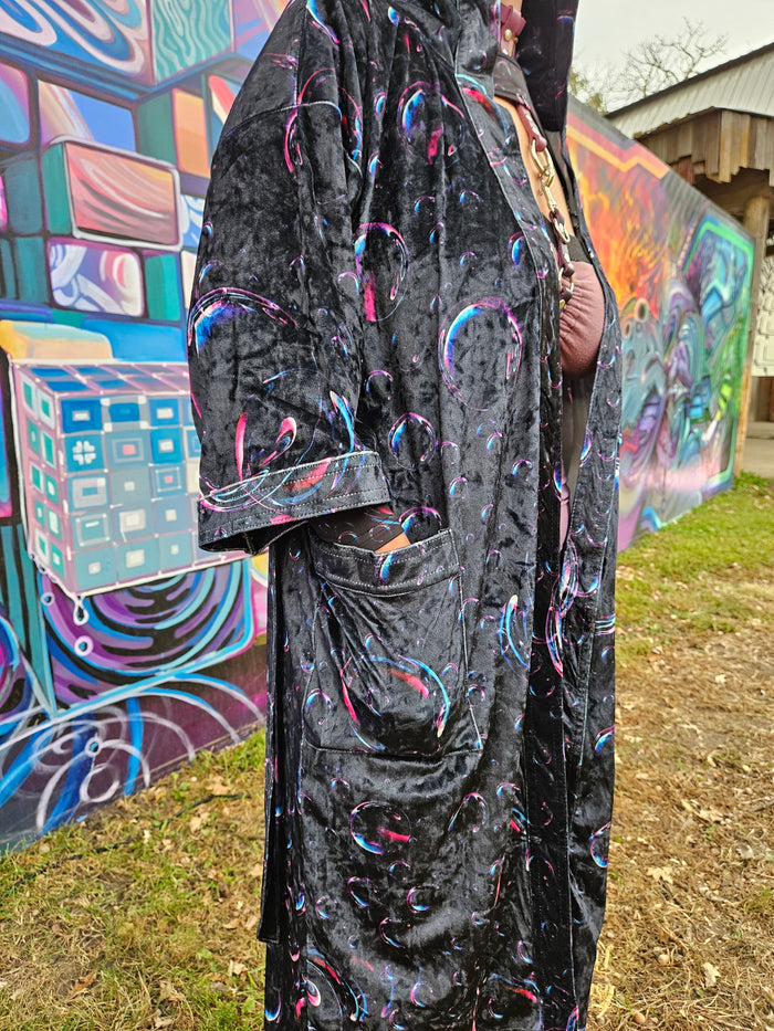 🫧 Ground Score x Singer Bubble Control Velvet Hooded Robe