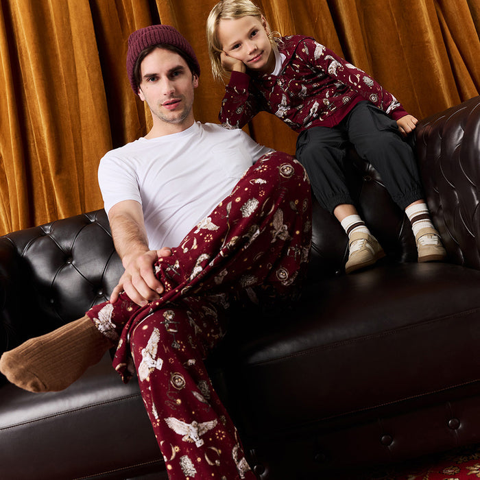 Gryffindor House Men's French Terry Relaxed Pants